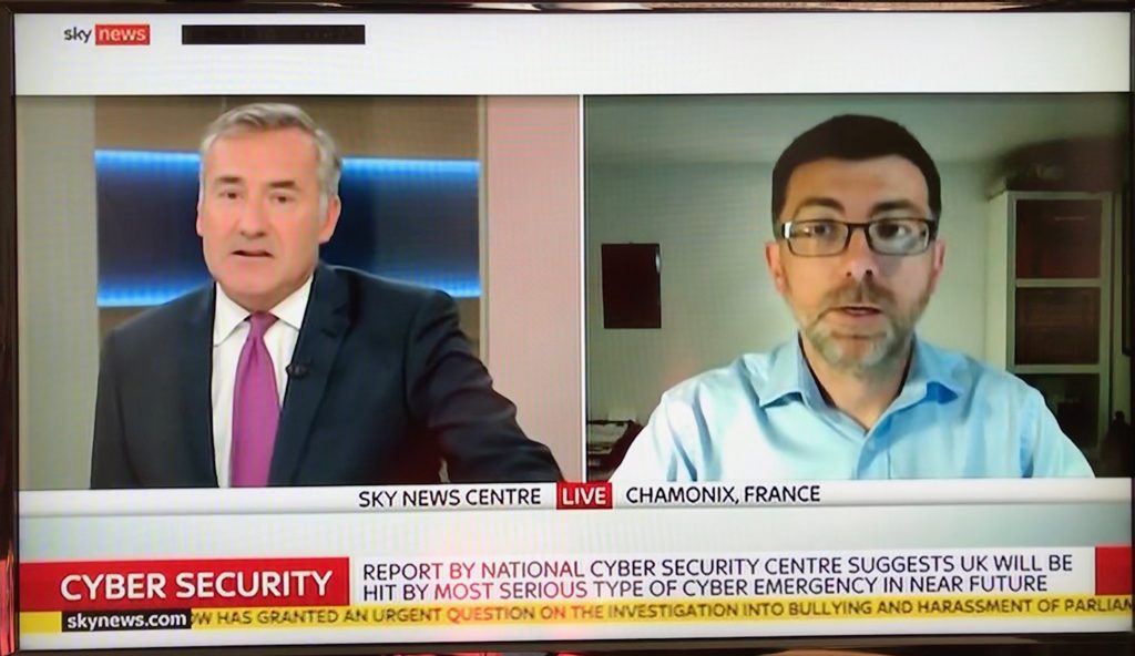 Photo of Sky News Interview 16/10/2018